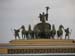 On top of the back gateway from Winter palace